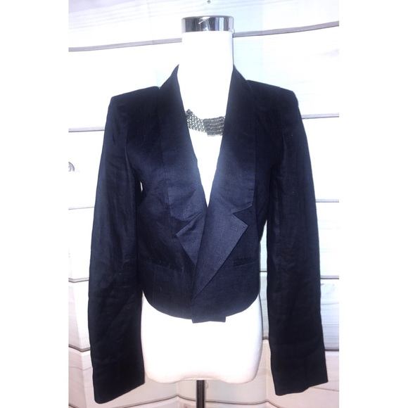 Wes Gordon Jackets & Blazers - Wes Gordon X Jones New York linen blazer size 4